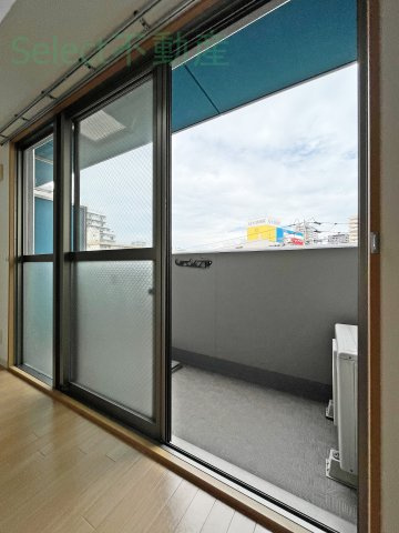 キャナルコートのバルコニー