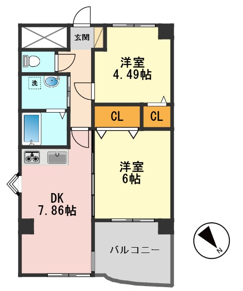 BELNOS34の間取り