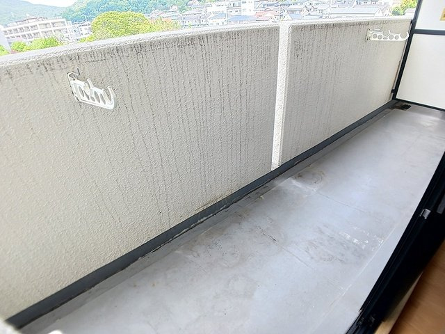 シエル青山のバルコニー