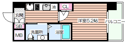 【間取り】 | エスリード新大阪SOUTH