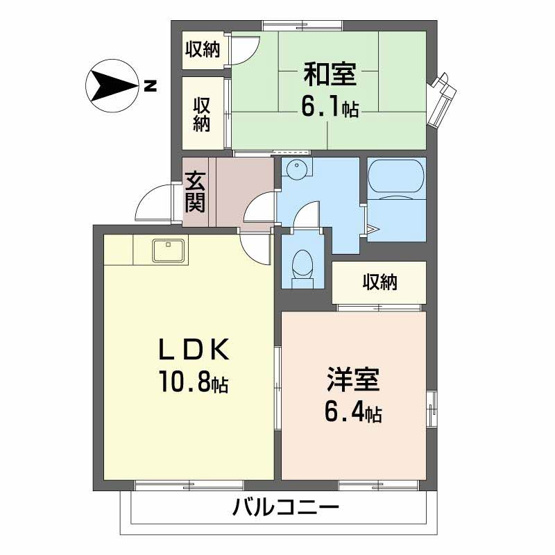 【間取り】 | ベルデパラッツォ箕輪