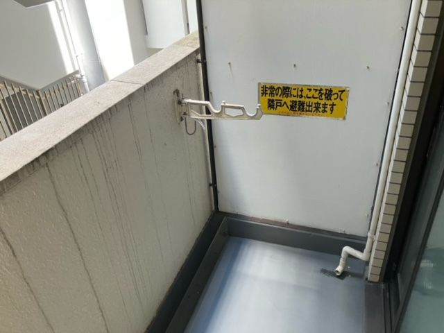 ラ・レジダンス・ド・エリールのバルコニー