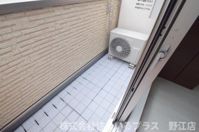 センターポートのバルコニー