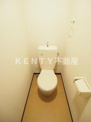 【トイレ】 | シュタール　ヒュッテＡ棟 | シンプルで使いやすいトイレです
