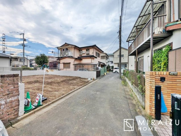【前面道路含む現地写真】 | ごゆっくりご見学いただけます。お休みの日にご家族で見学はいかがでしょう。