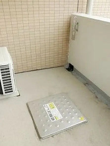 スカイコート池上壱番館のバルコニー
