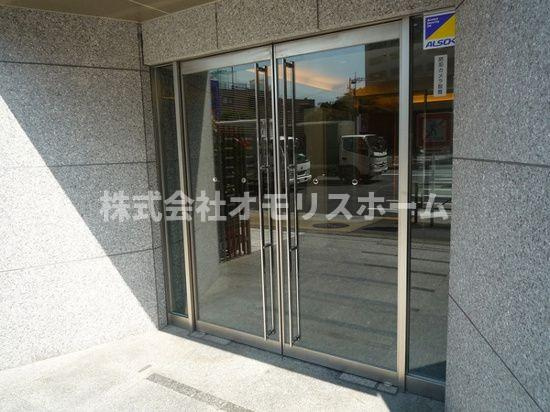 スカイコート池上壱番館のエントランス