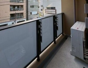 墨田区江東橋２丁目の賃貸マンションのバルコニー