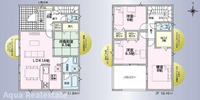 クレイドルガーデン 小松島市南小松島町第1の間取り