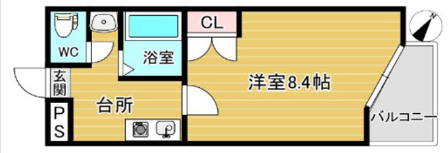 【間取り】 | リリーフ薬院　★プライスホームなら仲介手数料が割引価格です！★