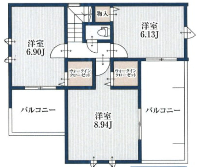 【仲介手数料無料】所沢市上安松全１棟　所沢市の不動産なら西武ハウジングの間取り
