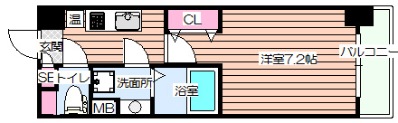 【間取り】 | アスヴェル大阪城WESTⅡ