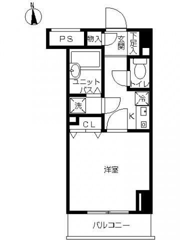 スカイコート本郷東大前壱番館の間取り
