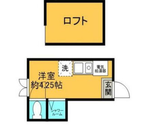 渋谷区笹塚３丁目の賃貸マンションの間取り