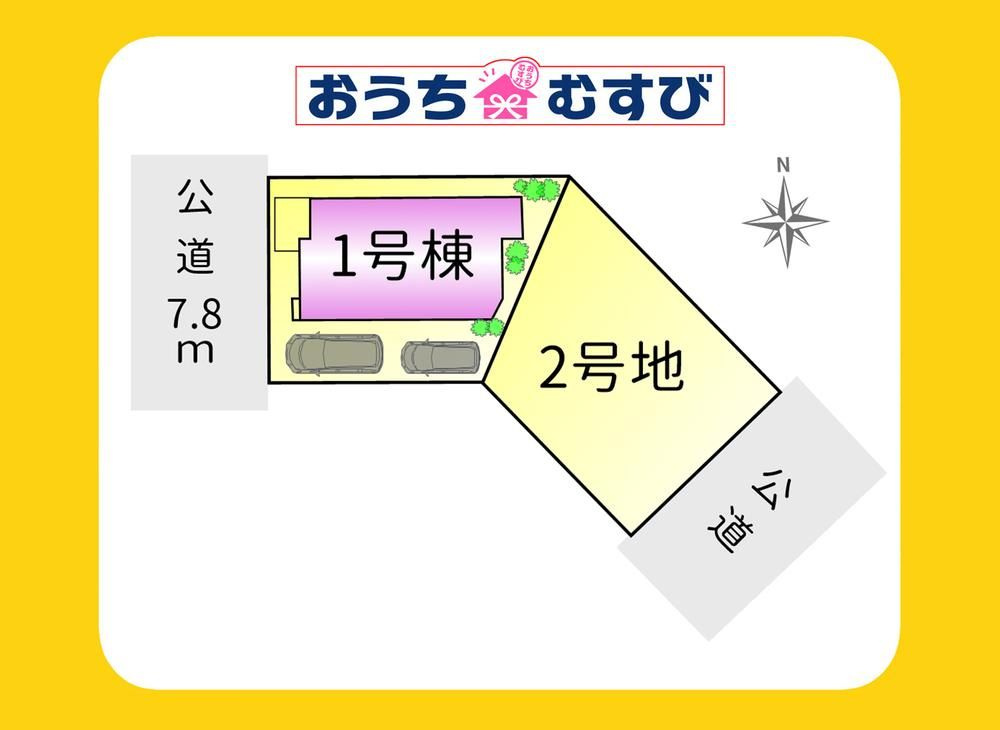 守山区白沢町(全2棟)の区画図