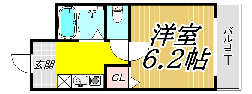 セゾンマンションⅡの間取り