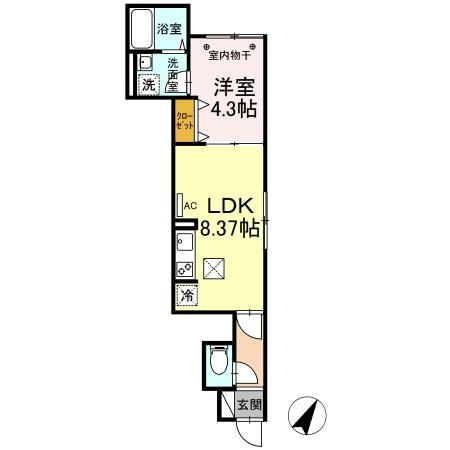 アヴァンス西小岩の間取り