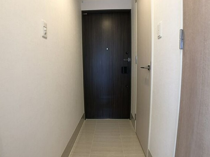 港区赤坂４丁目の賃貸マンションの玄関