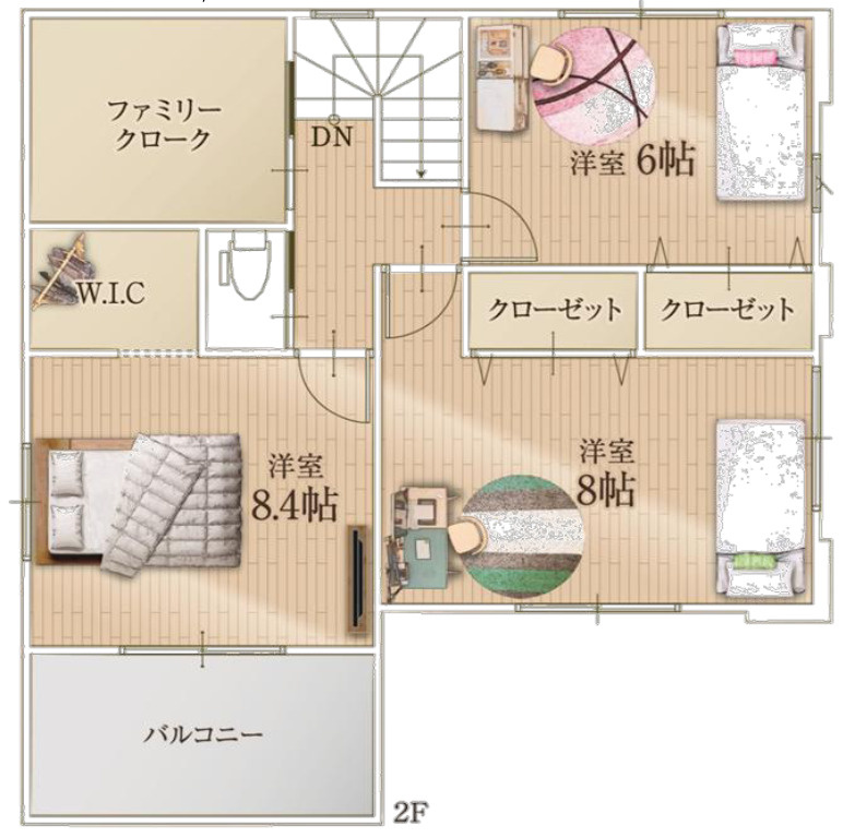 【仲介手数料無料】所沢市中富南４期全１棟　所沢市の不動産なら西武ハウジングの間取り