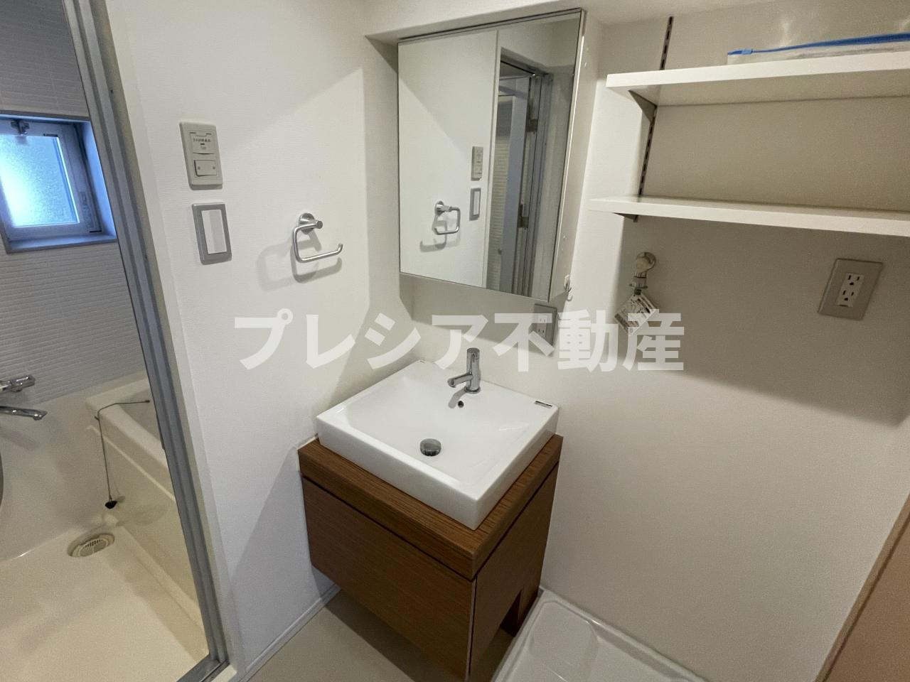YAO.RE甲子園の独立洗面台