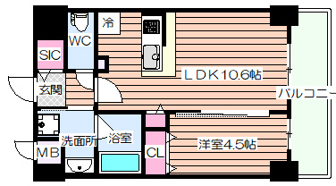 【間取り】 | エリジオンⅡ