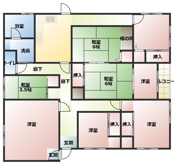【間取り】 | 日立市川尻町