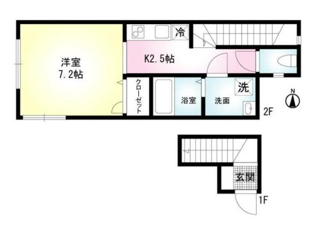 【間取り】 | メゾンド豪徳寺