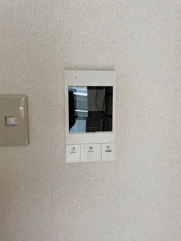ユーライフ高取のセキュリティ|モニター付きインターホンです