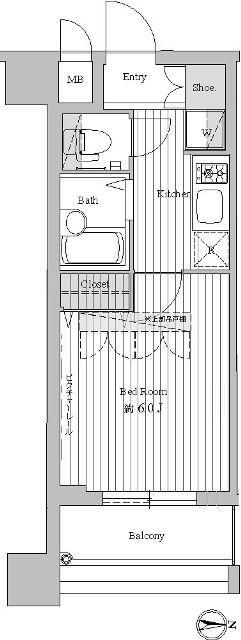 ドゥーエ練馬Ⅱの間取り