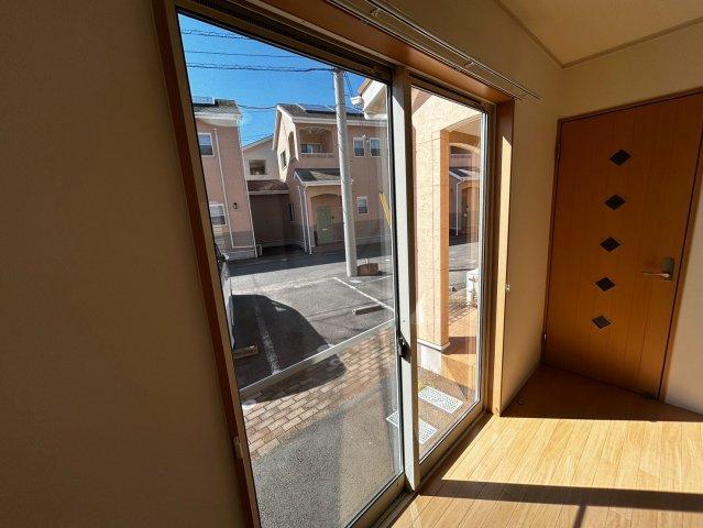 カンパニア西の土居のバルコニー