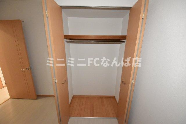 ルクレ北堀江の収納