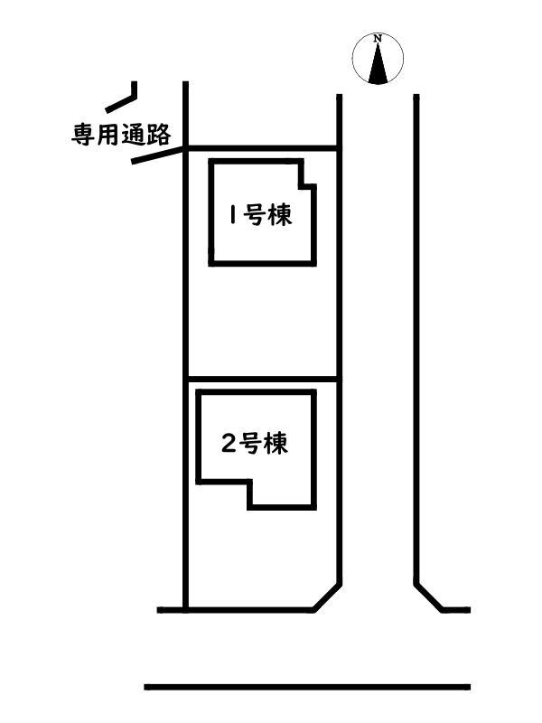 姫路市大津区平松4期/新築戸建の区画図