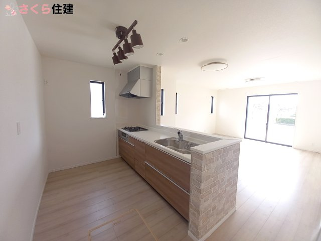 戸祭町2145番　B棟のキッチン