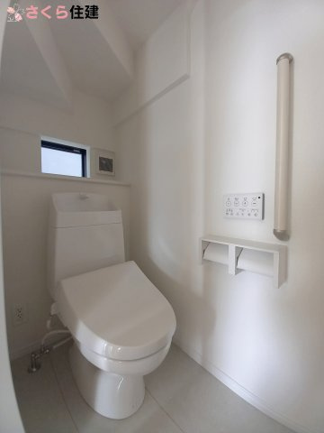 戸祭町2145番　B棟のトイレ