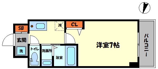 クレド桜川の間取り|クレド桜川　間取り