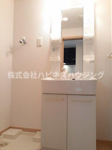 ボヌールの洗面所|コンパクトで使いやすい洗面所