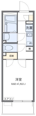レオネクスト白羽根の間取り|代表的な間取のため実際の間取とは異なる場合があります