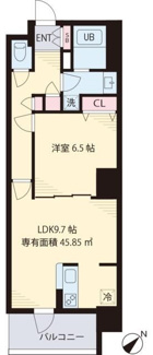 【間取り】 | マ・メゾン門前仲町