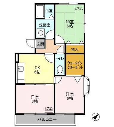 ボニタ・ビスタの間取り