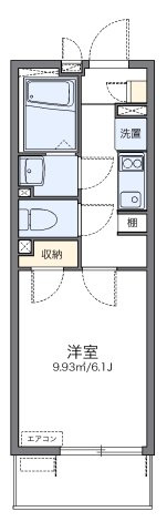 レオネクスト西門の間取り|代表的な間取のため実際の間取とは異なる場合があります