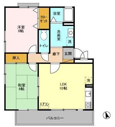 ミルフィーユ壱番館の間取り