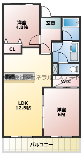レーベン・くすのきの間取り