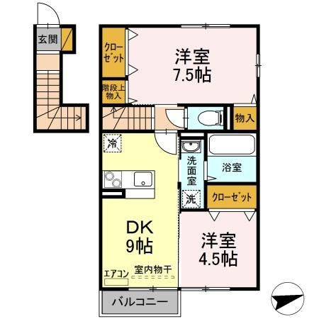 レルミタージュの間取り