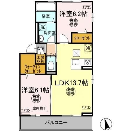 フォルトゥナの間取り