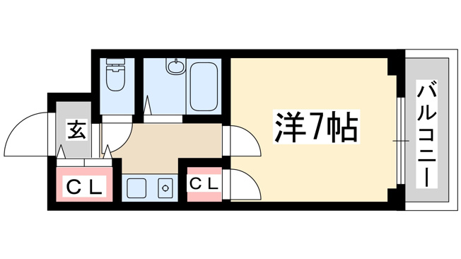 【間取り】 | シャルム橋本3