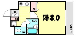 【間取り】 | ラナップスクエア三宮プライム