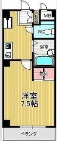 カサブランカ二村台　　刈谷市近郊の賃貸ならクラスホーム刈谷店の間取り