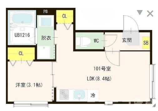 【間取り】 | ハーモニーテラス島根
