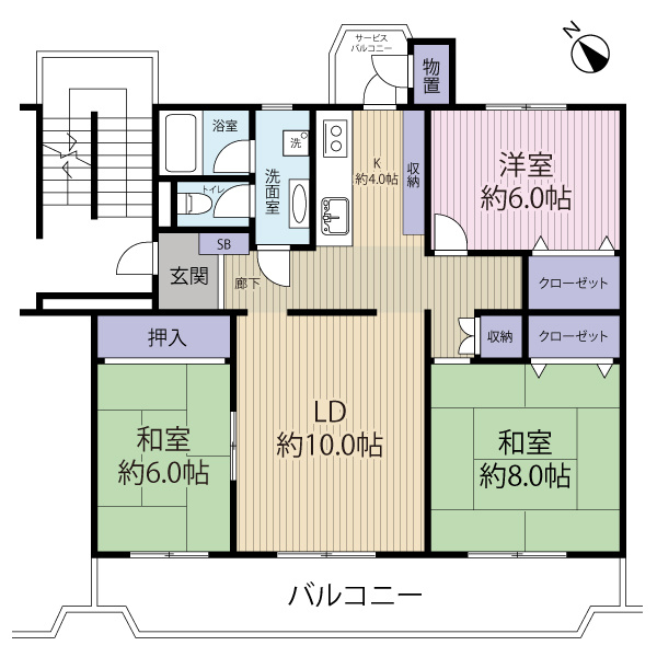 80㎡越え3LDK★