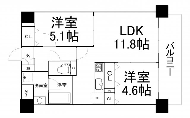 【間取り】 | レミオコート都島
